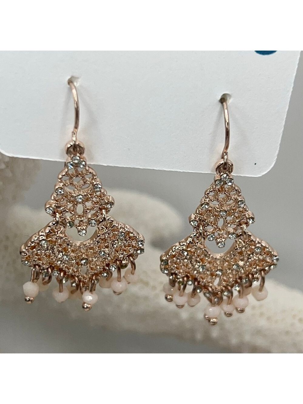 Baubles Gold Filigree DangleEarrings